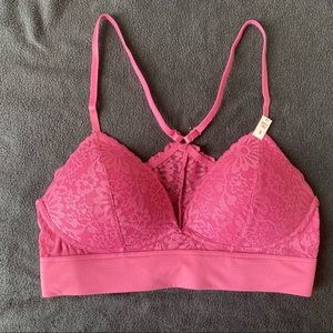 Pink bralette